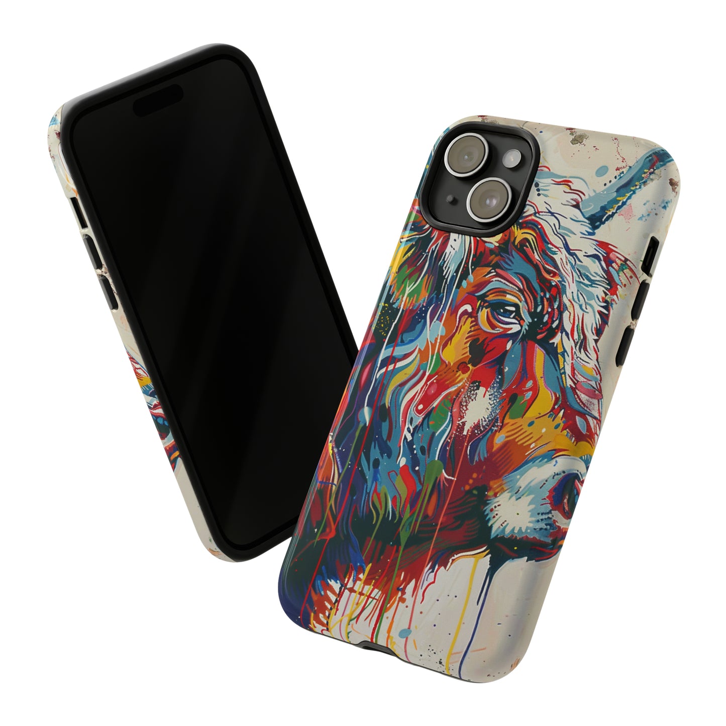 Whole Lotta Bull Abstract Phone Case