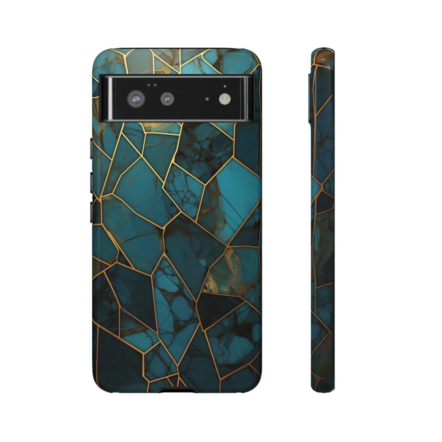 Abstract Mosaic Phone Case for iPhone 15, 14, Pro Max, 13, 12 & Samsung Galaxy S23, S22, S21, Google Pixel 7