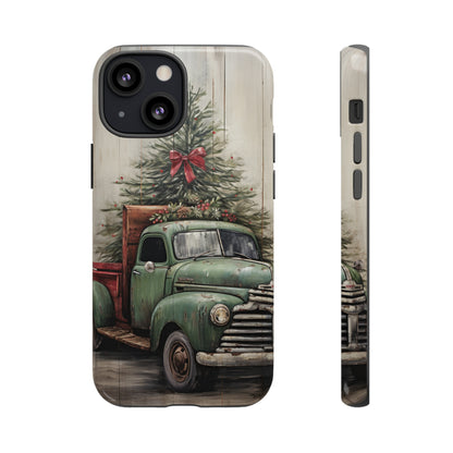 Christmas Pickup Truck Phone Case for iPhone