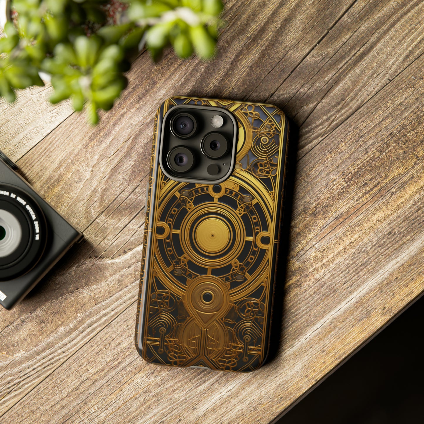 Gold Mandala Phone Case