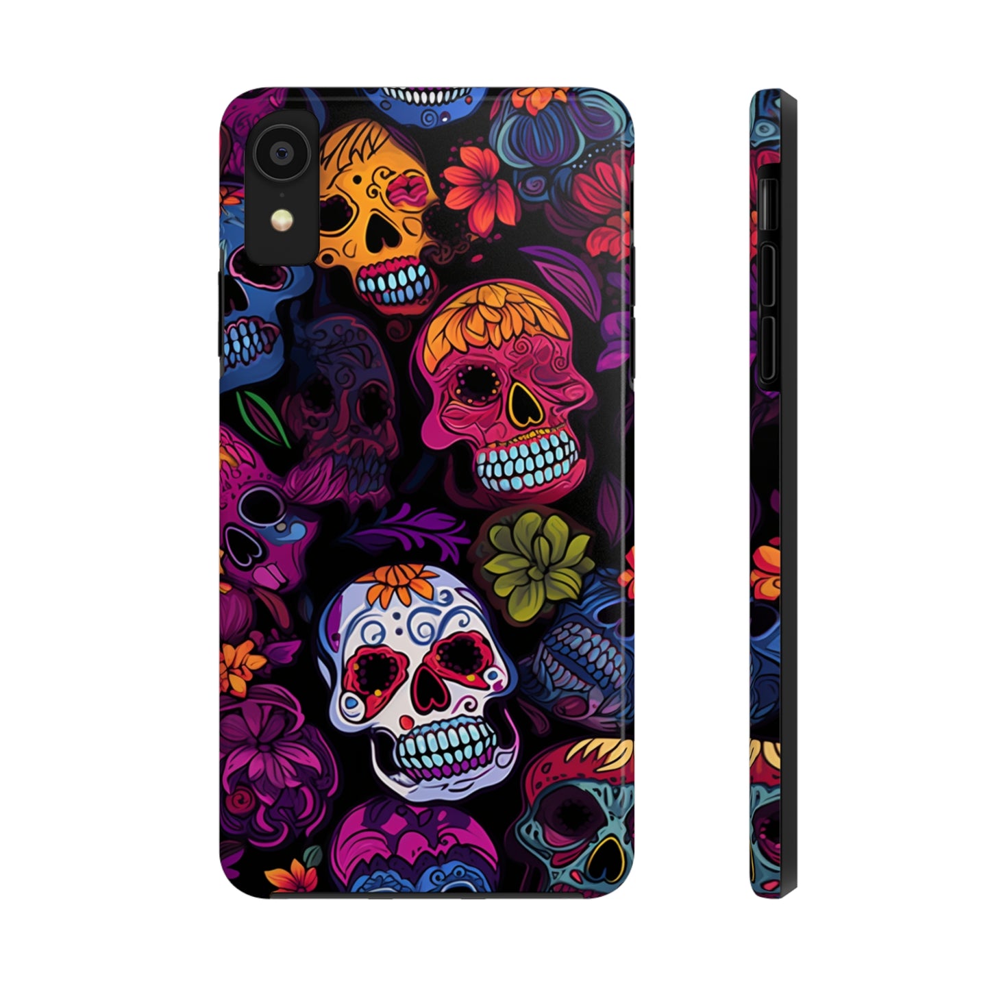 Sugar Skull iPhone Case | Day of the Dead Inspired Design for Halloween