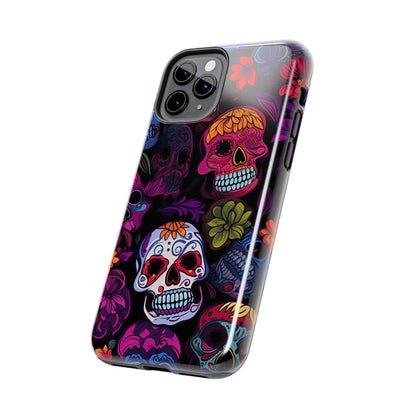 Sugar Skull iPhone Case | Day of the Dead Inspired Design for Halloween