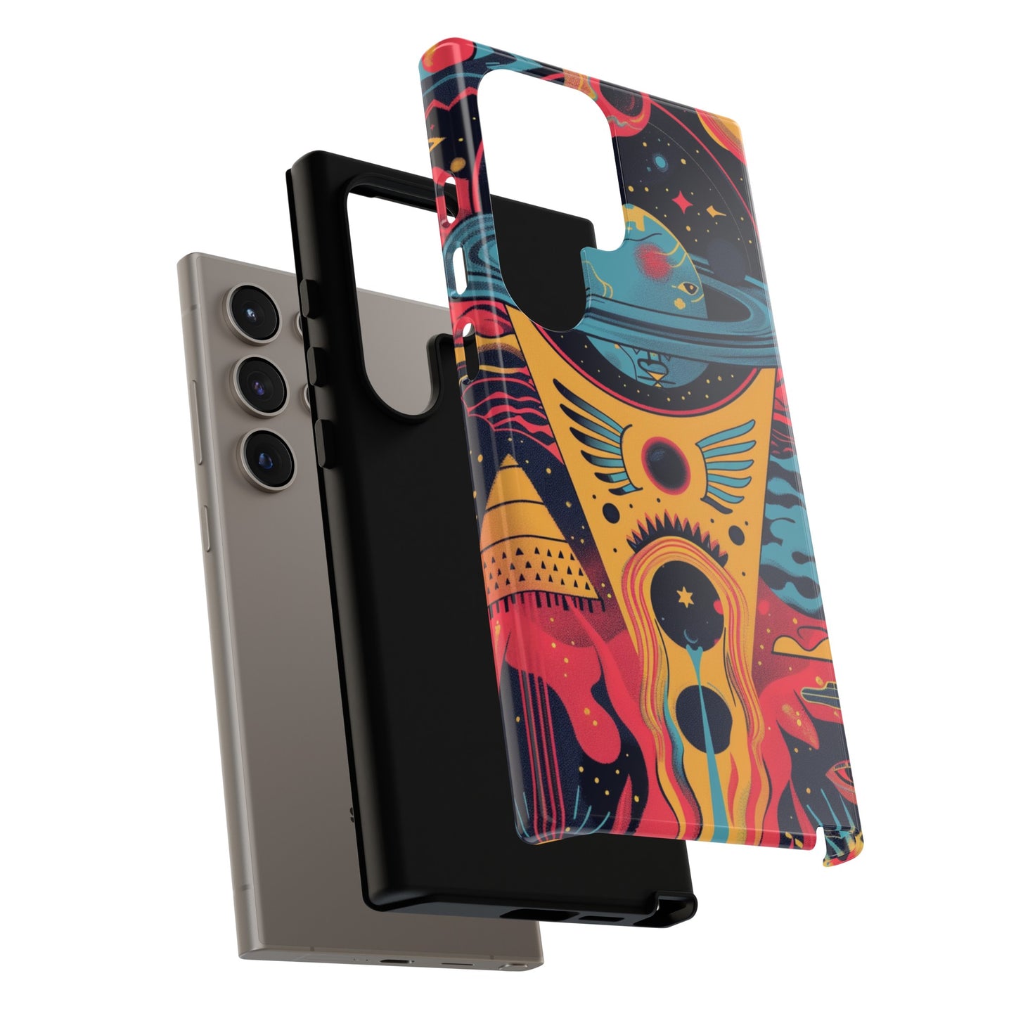 Cosmic Journey Space and Time Phone Case