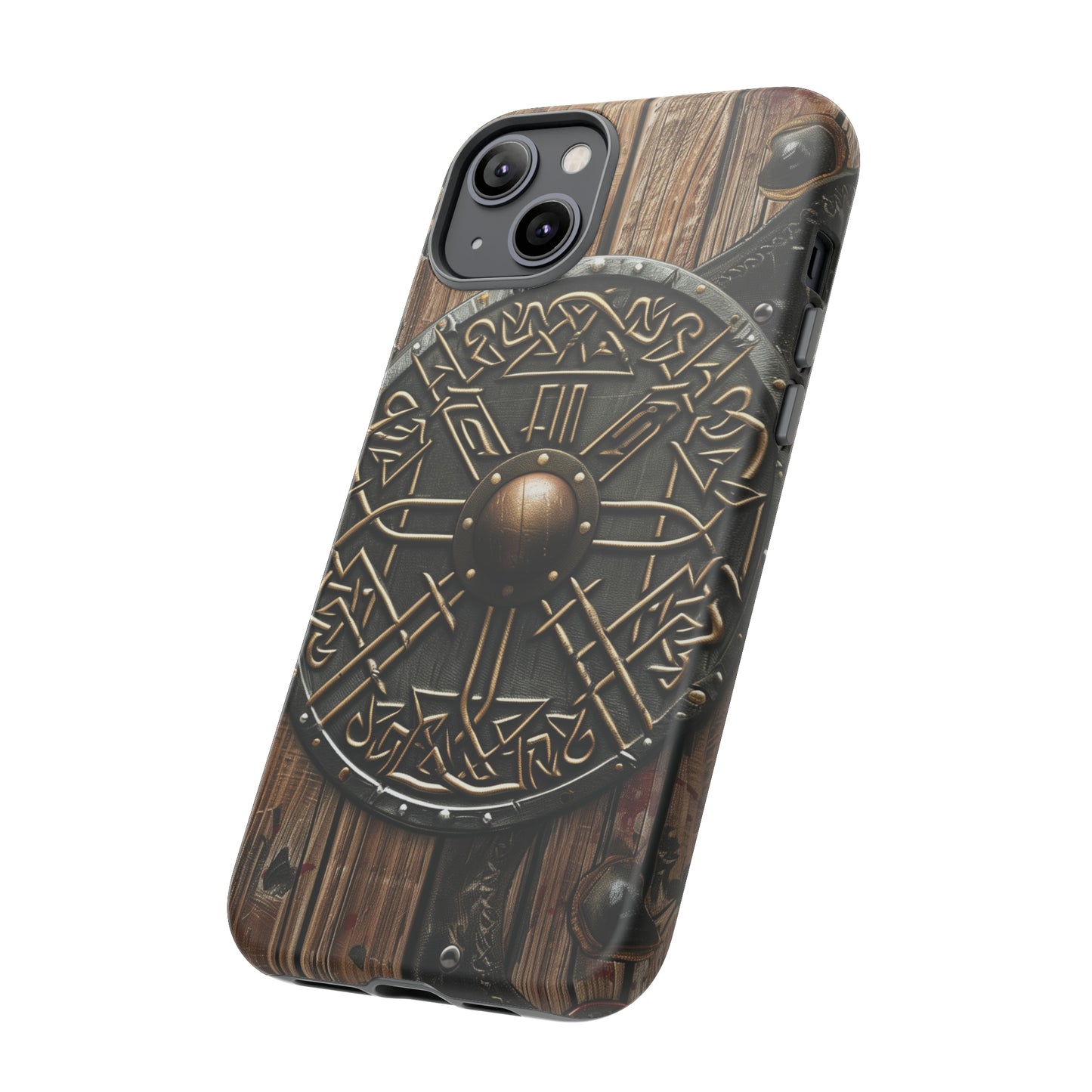 Viking Battle Shield Phone Case