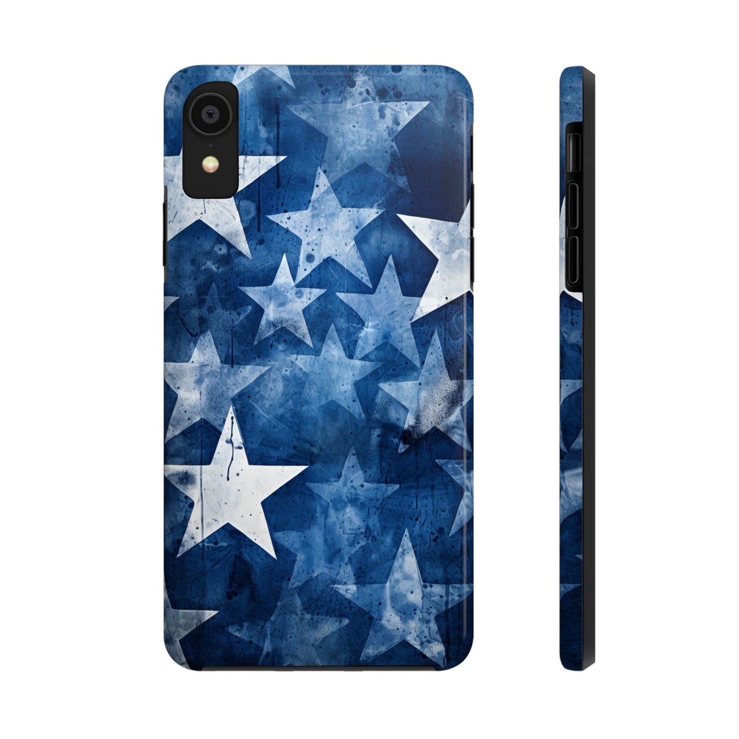 Starry Nights: Denim Dreams | Celestial Star-Patterned iPhone Case