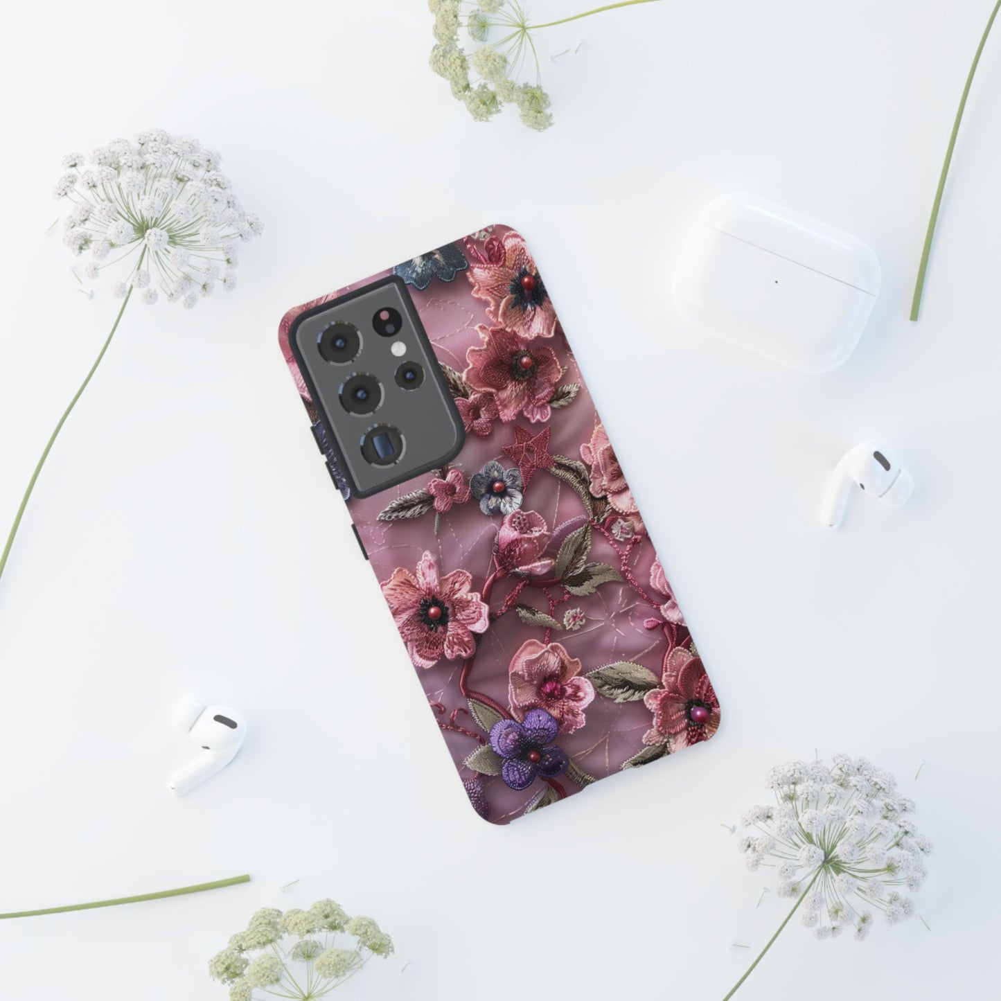 Coquette Aesthetic Floral Art Phone Case