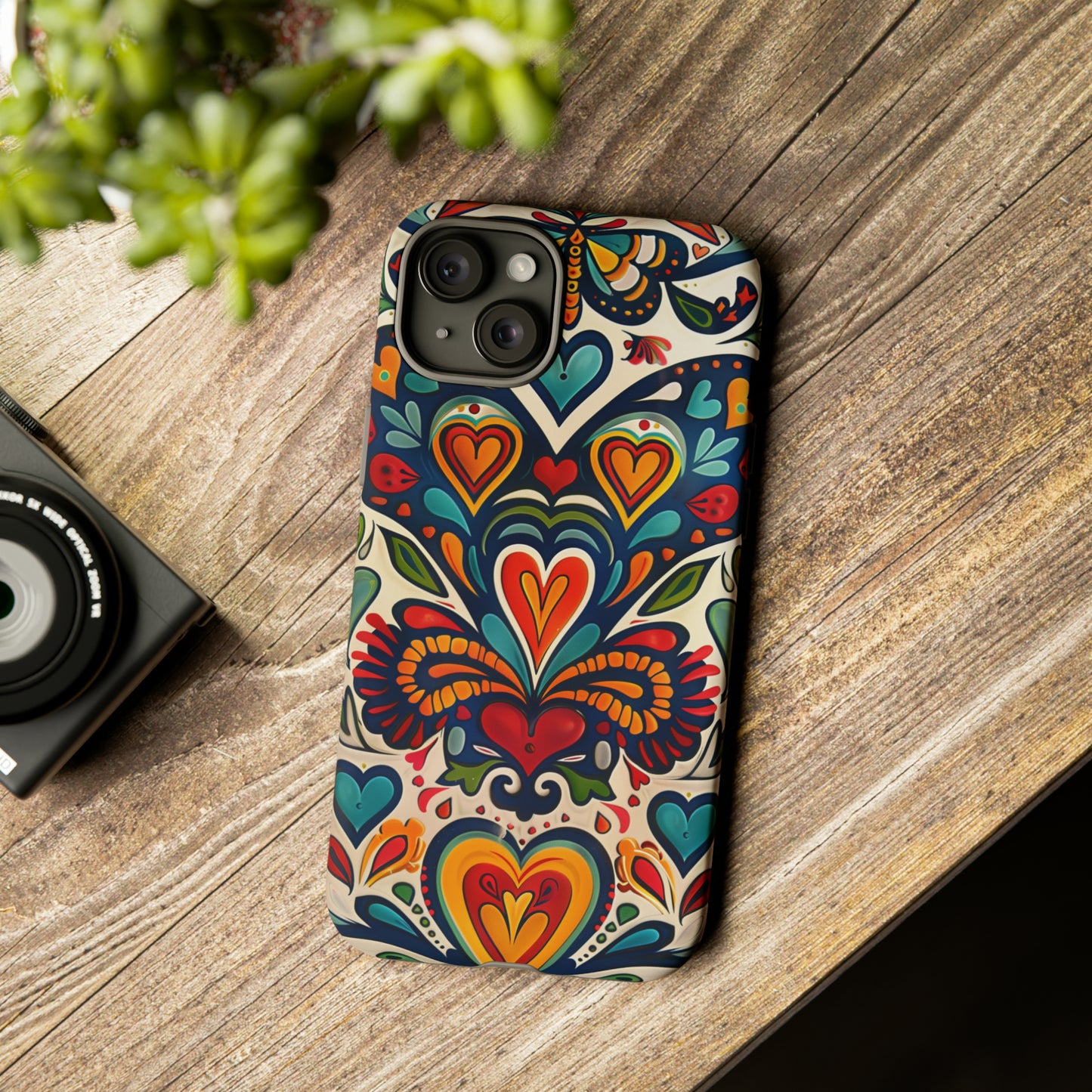 Mexican Style Mural Painting Phone Case