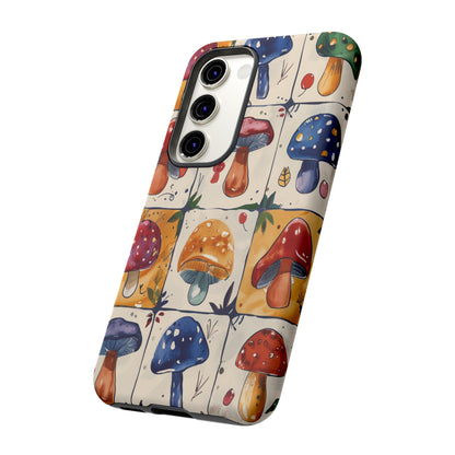 Trippy Magic Mushroom Toadstools Phone Case