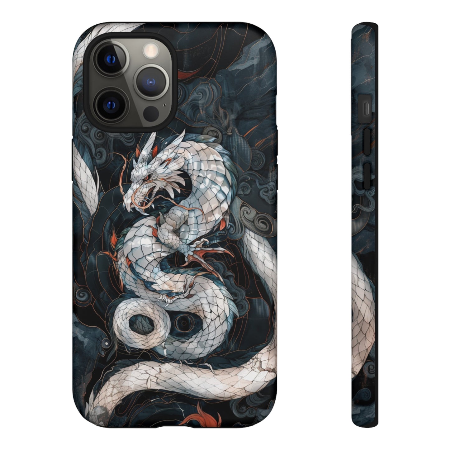 Year of the Dragon Stained Glass Illusion Phone Case