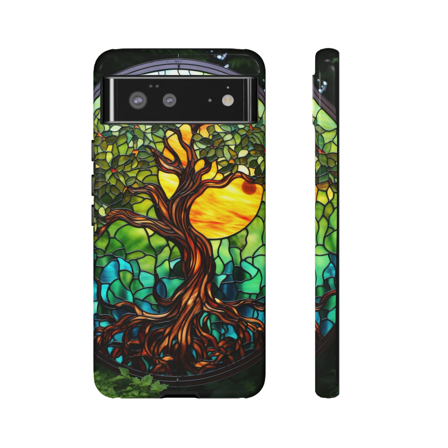 Stained Glass Mosaic Tile Phone Case