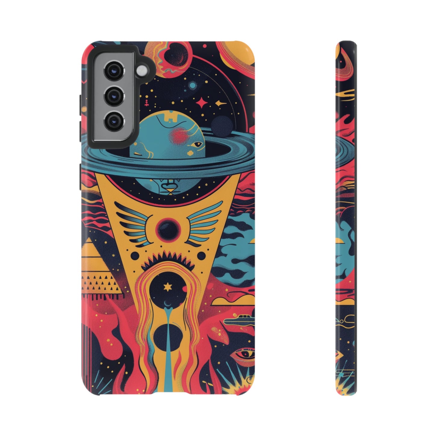 Cosmic Journey Space and Time Phone Case