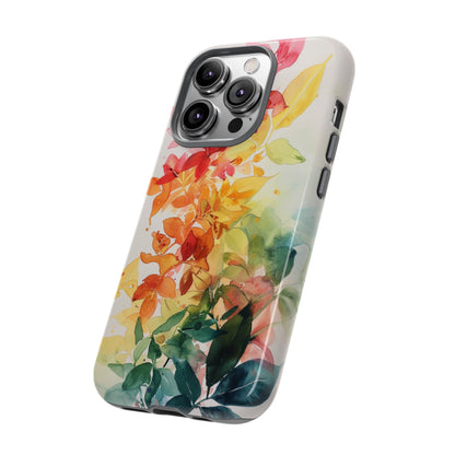 Floral Watercolor Painting iPhone 15 Case