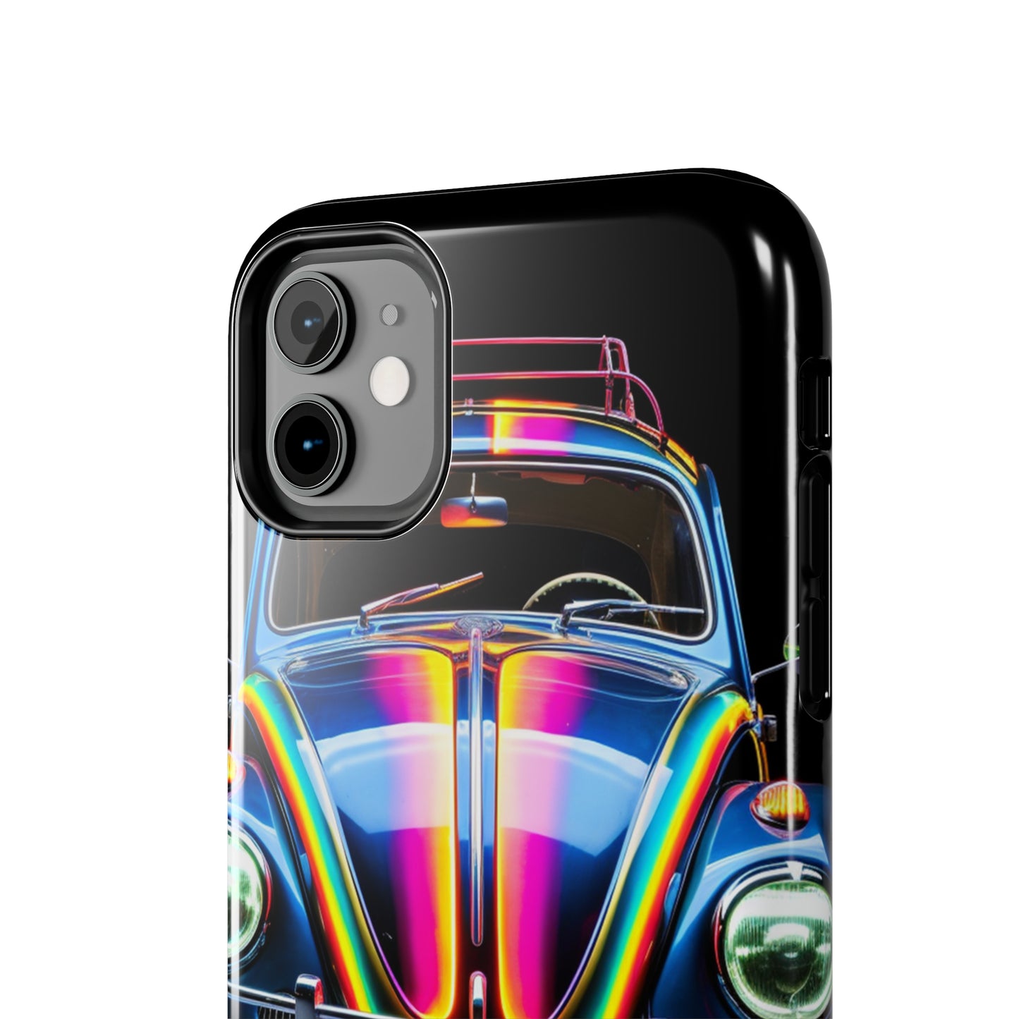 iPhone Case | Colorful Journeys: Psychedelic VW Bug iPhone Tough Case