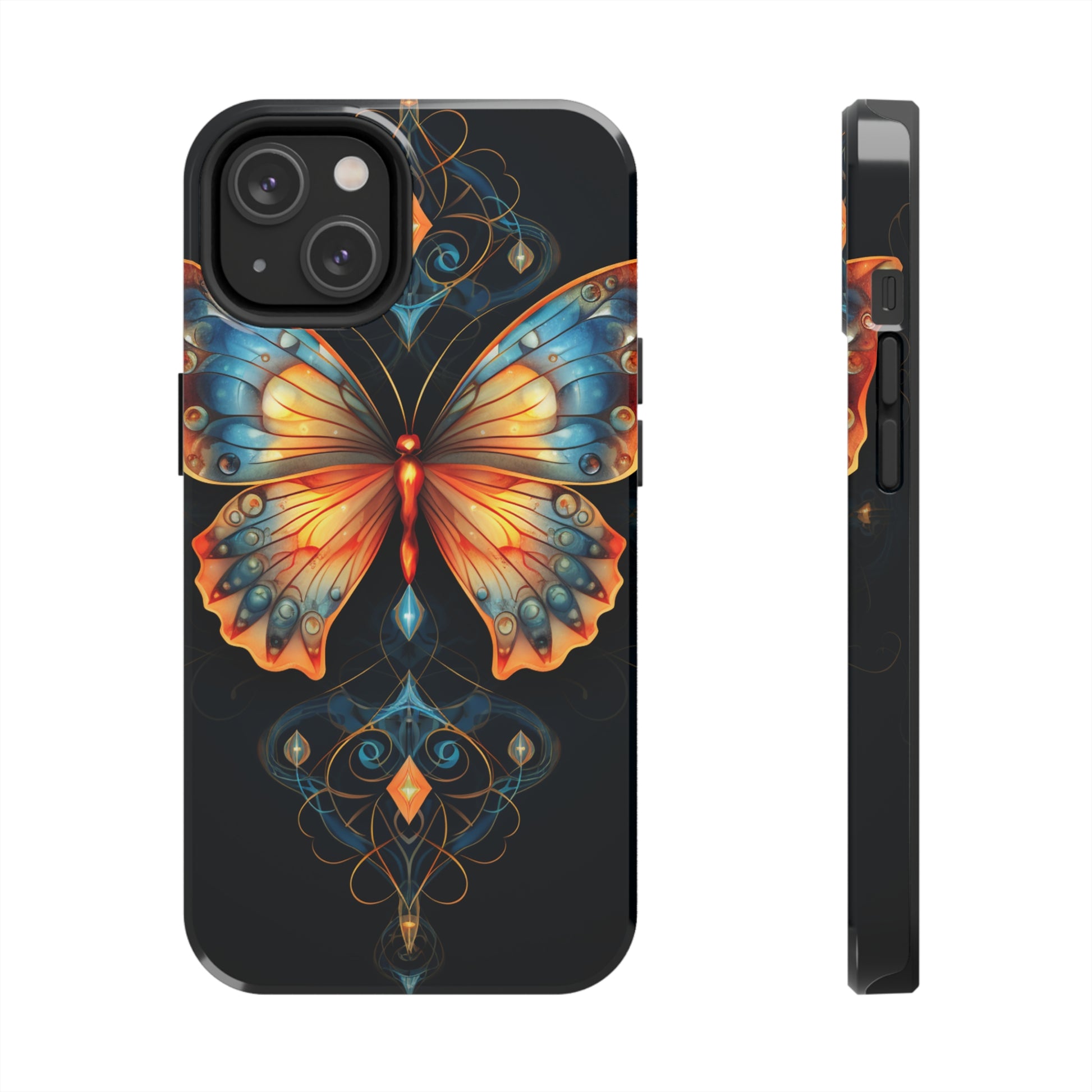 iPhone 12 Pro Max Tough Case draped in esoteric symbols and boho charm