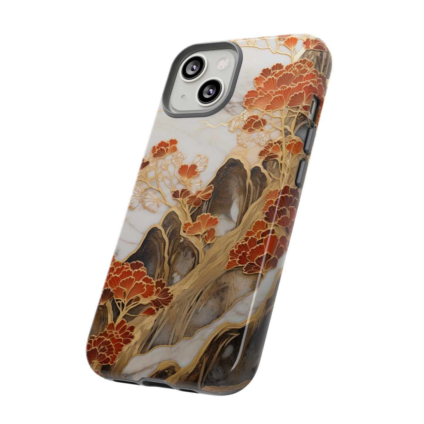 Chiyogami Floral Tough iPhone Case Galaxy S23 S22 S21 S20 Plus Ultra | Iphone 14 13 12 11 8 Pro Max Mini | Pixel 7 6 Pro 5 | Japanese Boho