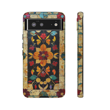 Azulejo Porcelain Vintage Tile Mediterranean Design Phone Case