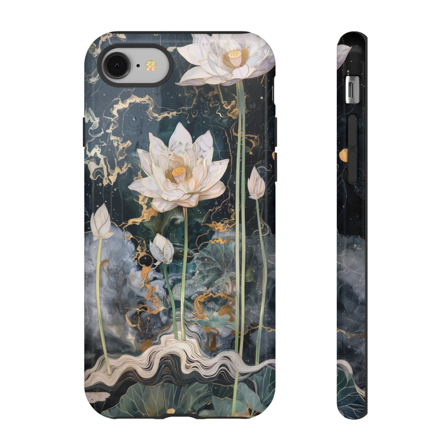 Lotus Floral Zen Art Phone Case