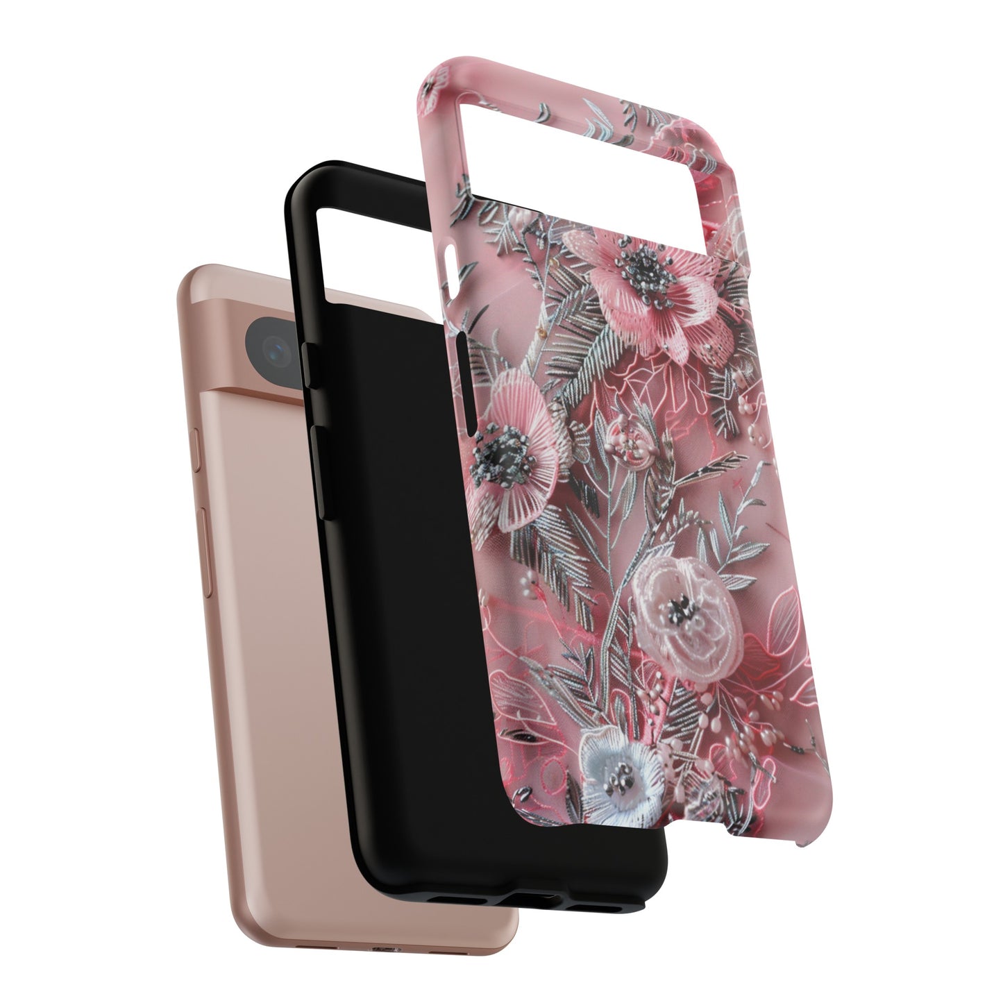 Coquette Aesthetic Floral Art Phone Case