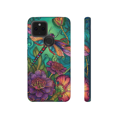 Art Nouveau Dragonfly - A Timeless Symbol of Elegance for Google Pixel, iPhone, and Samsung Cases