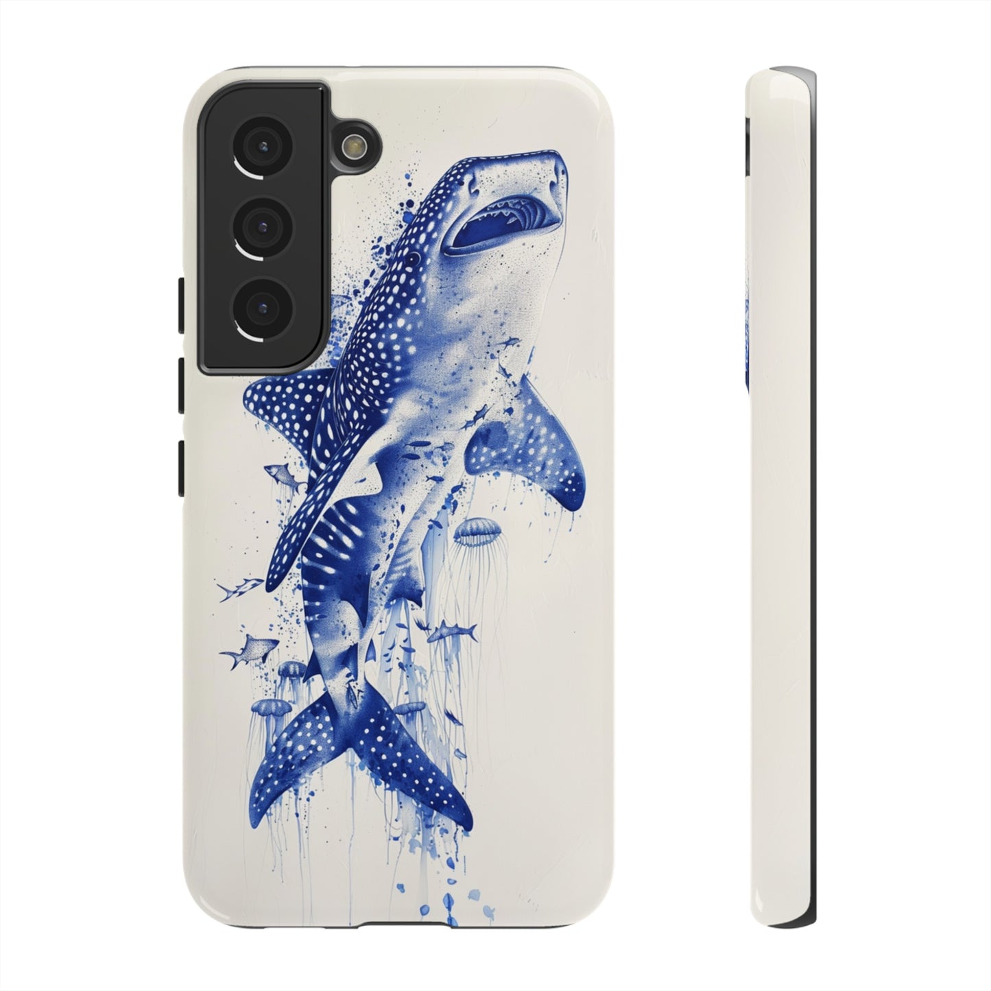 Whale Shark, Turtle, Manta Ray Phone Case