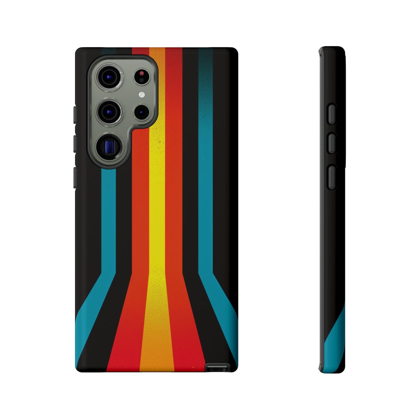 Retro Lines 1980s Flashback Phone Case