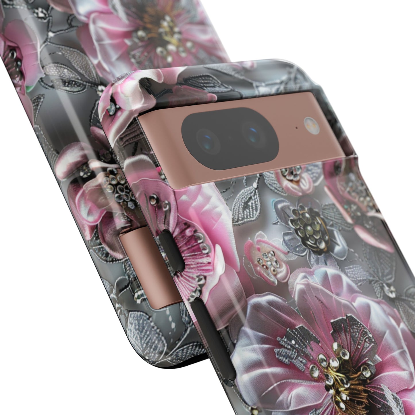 Coquette Aesthetic Floral Art iPhone 15 Case