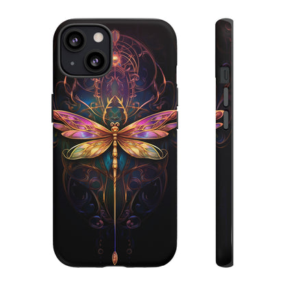 Art Nouveau Dragonfly - A Timeless Symbol of Elegance for Google Pixel, iPhone, and Samsung Cases