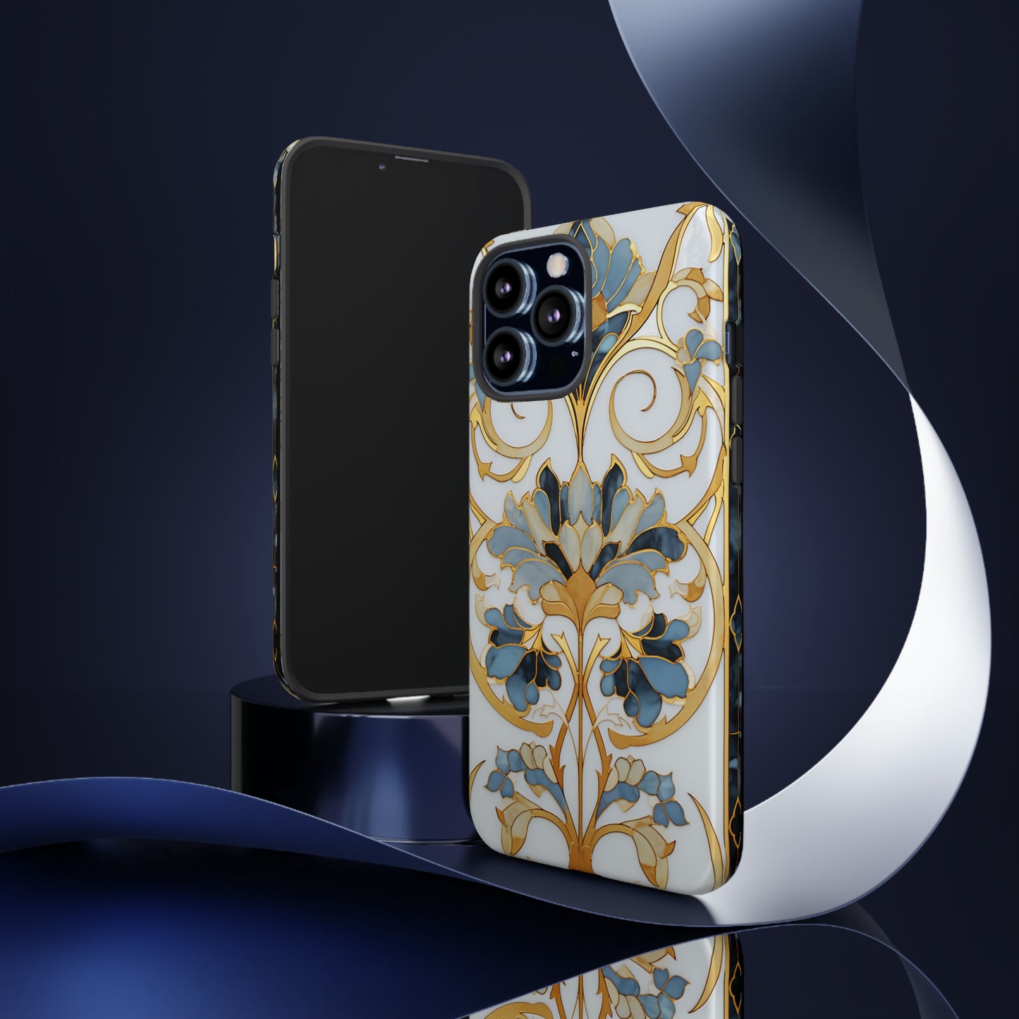 Golden Era Elegance: Art Deco Phone Case