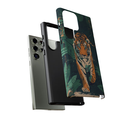 Retro Jungle Tiger Phone Case