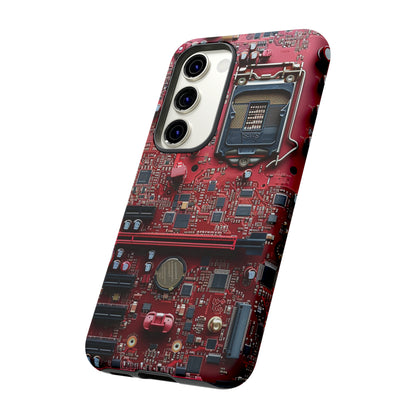 Open Circuit Naked Motherboard Technology Phone Case