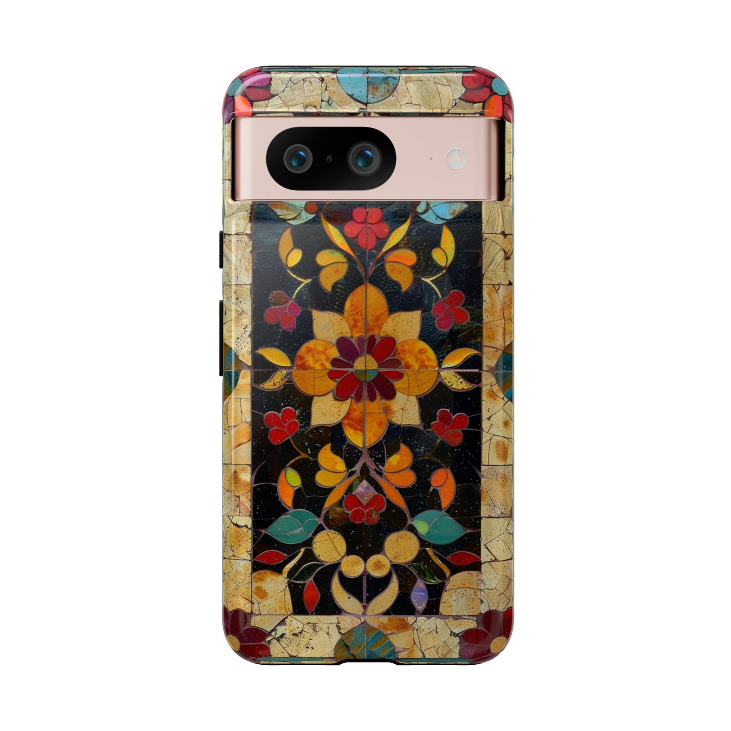 Azulejo Porcelain Vintage Tile Mediterranean Design Phone Case