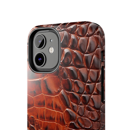 Alligator Skin Texture iPhone Case | Embrace Luxurious Style and Protection