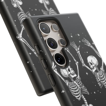 Halloween Dancing Skeletons iPhone Case