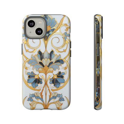 Art Deco Floral Gold