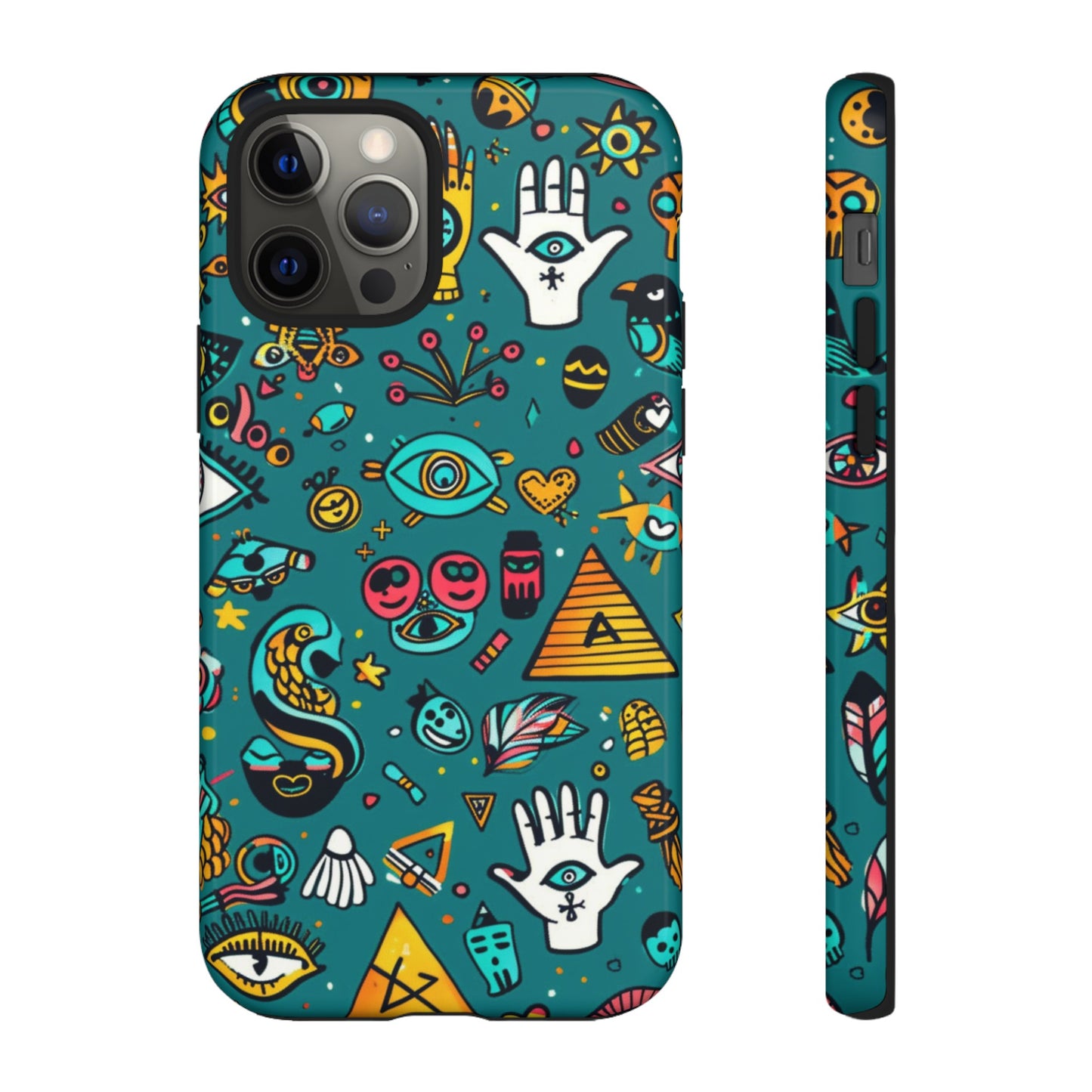 UFOs and Ancient Egypt Talisman Collage Phone Case