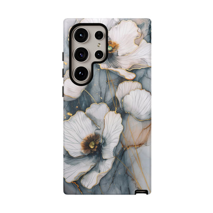 Flowers and Gold Phone Case