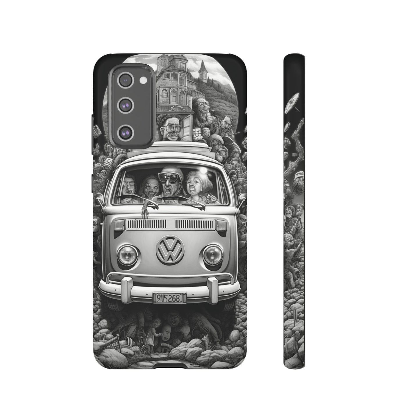 Vintage VW Camper Van iPhone Case