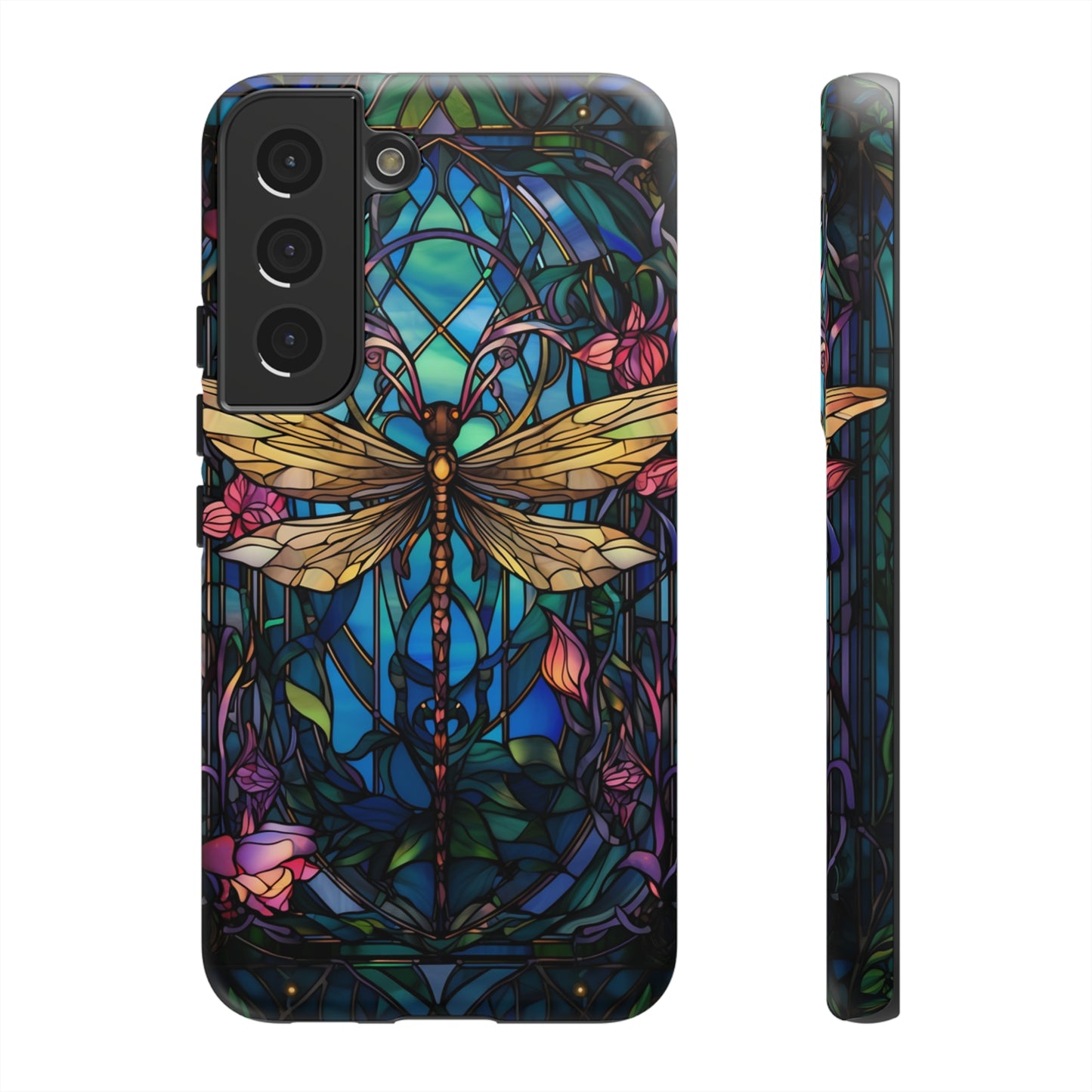 Art Nouveau Dragonfly - A Timeless Symbol of Elegance for Google Pixel, iPhone, and Samsung Cases