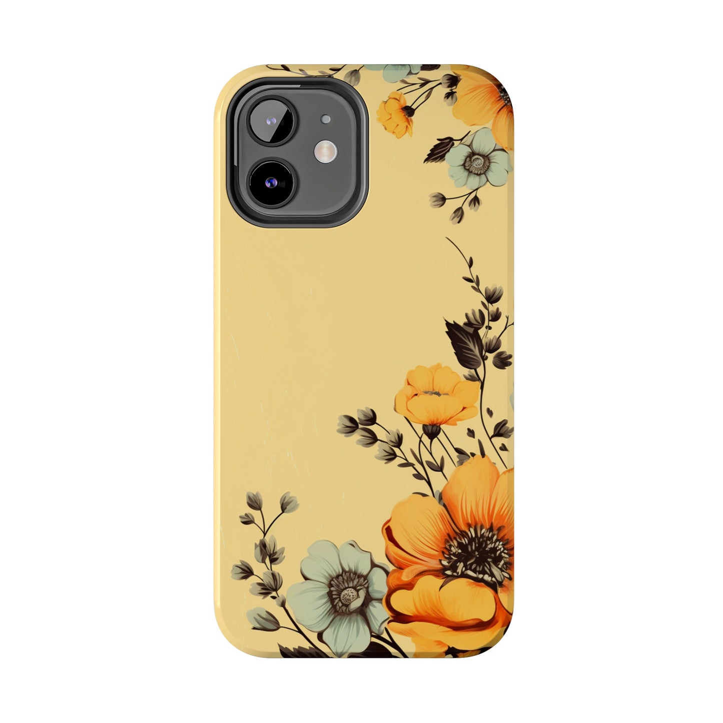 Classic Vintage Floral Case for iPhones – Timeless Elegance & Protection