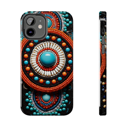 Native American Beadwork iPhone Case | Embrace Traditional Craftsmanship with Artistic Elegance