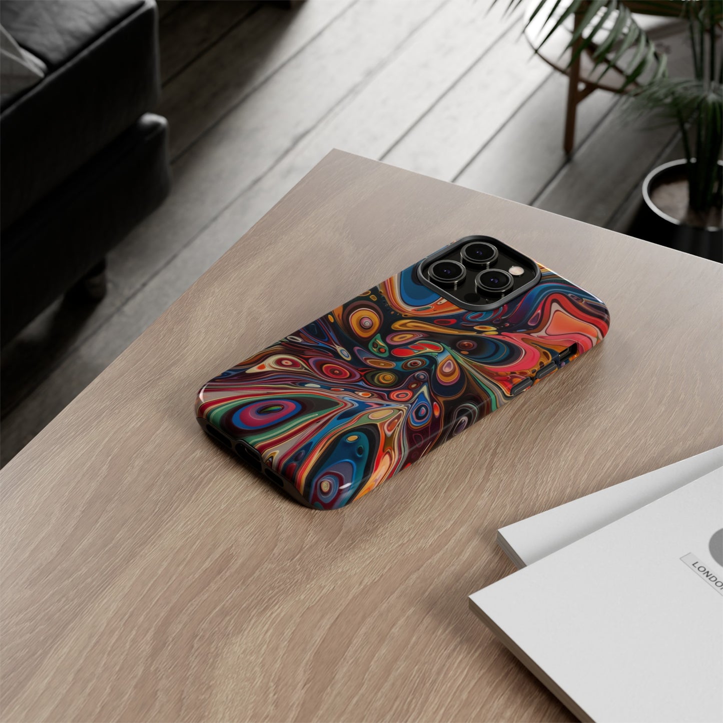 Trippy Psychedelic Color Explosion Phone Case