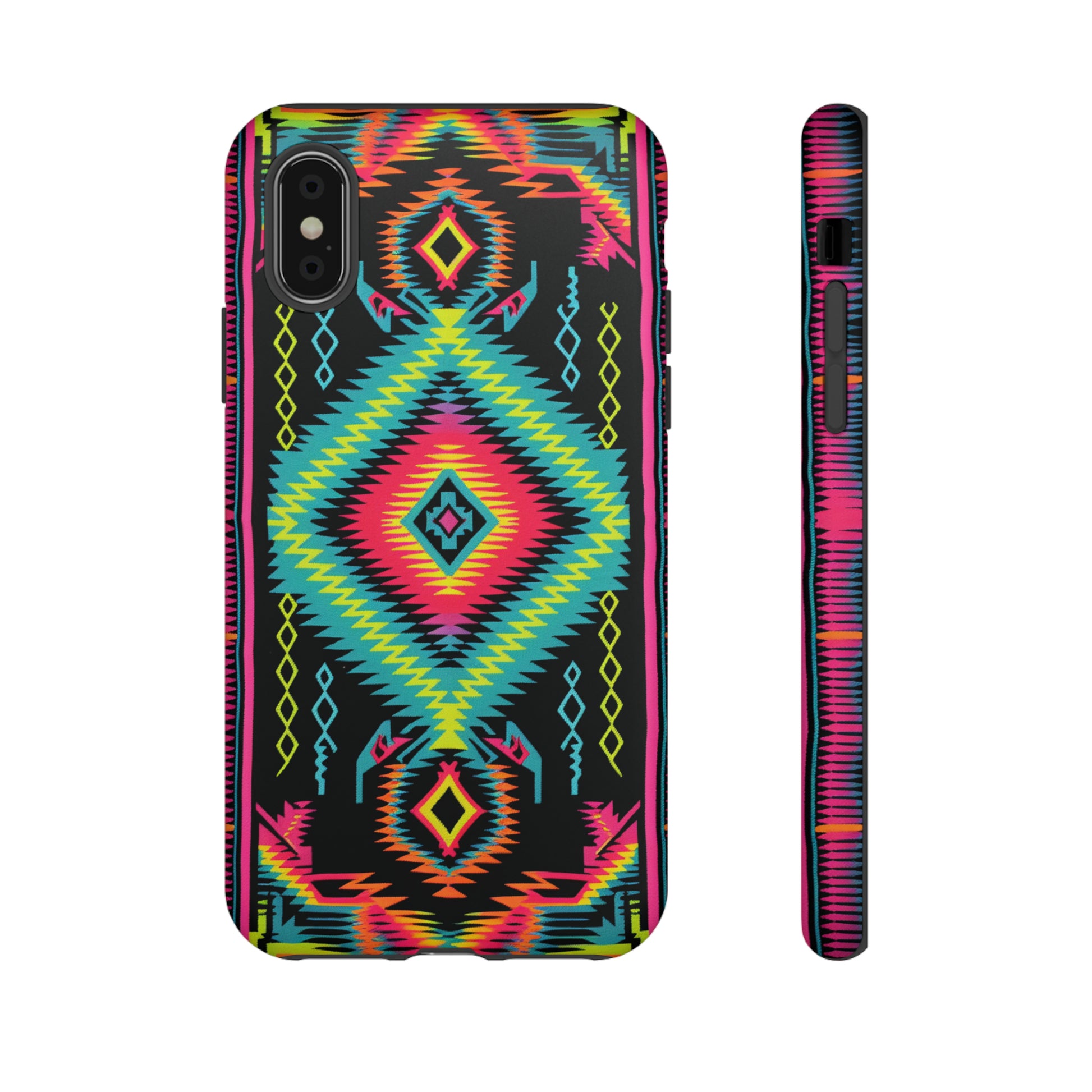 iPhone XR Native American Indian Blanket Phone Case