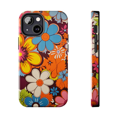 Trippy Hippie Psychedelic Floral Fusion