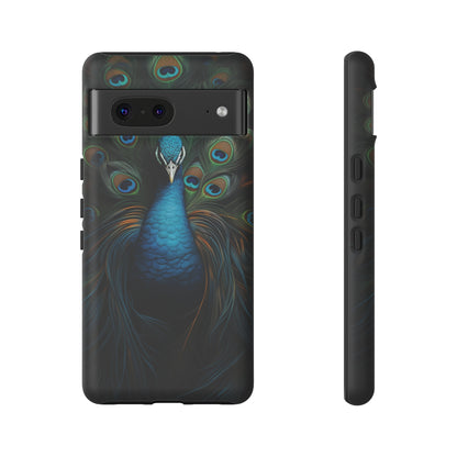 Peacock Feathers iPhone Case - A Timeless Symbol of Elegance for Google Pixel, iPhone, and Samsung Cases