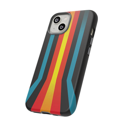 Retro Lines 1980s Flashback Phone Case