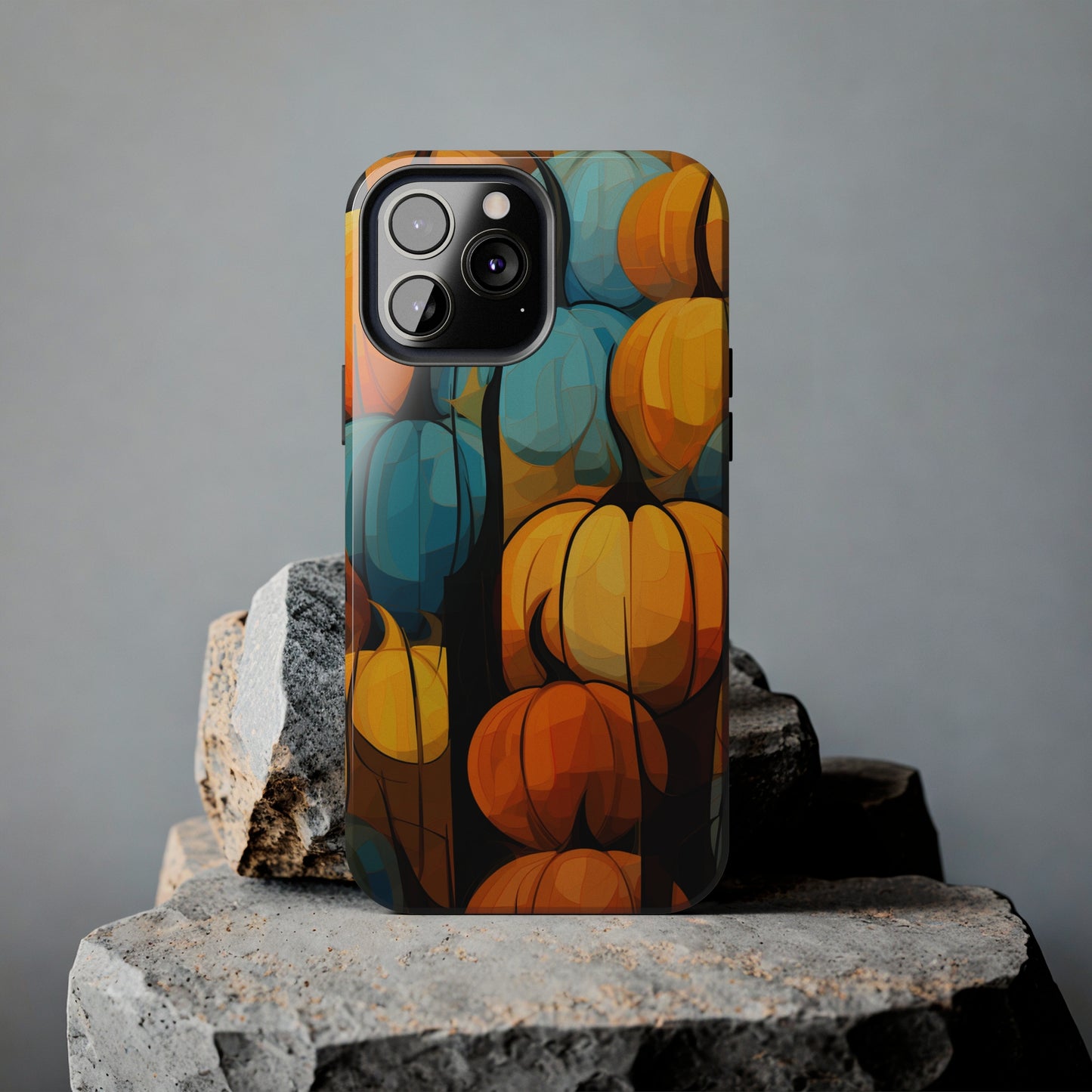 Halloween Fall Pumpkins iPhone Case | Embrace the Spooky Autumn Vibes