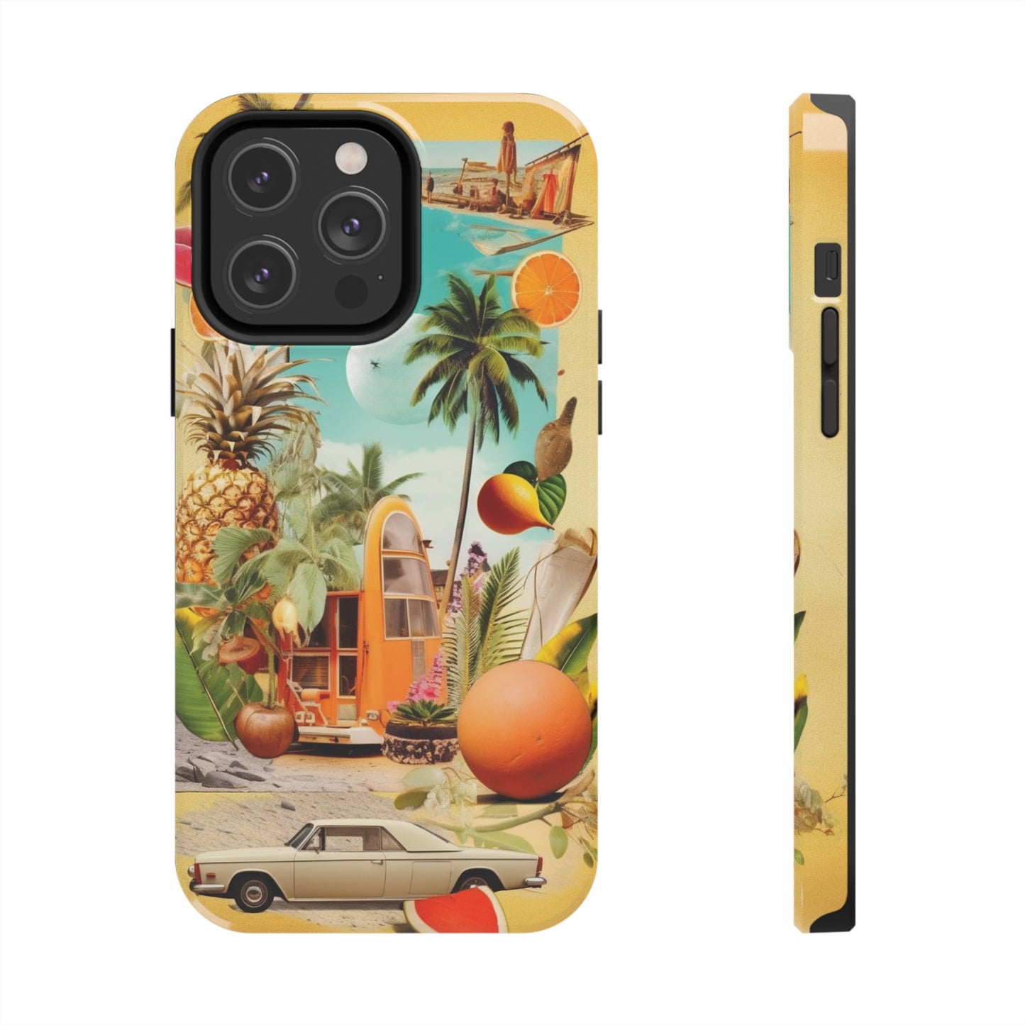 Summer Vibrations iPhone Tough Case | Embrace the Energetic Spirit of Summer with Reliable Protection