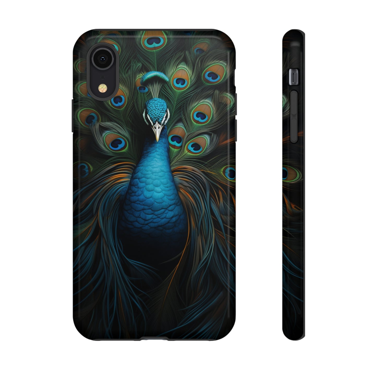 Peacock Feathers iPhone Case - A Timeless Symbol of Elegance for Google Pixel, iPhone, and Samsung Cases