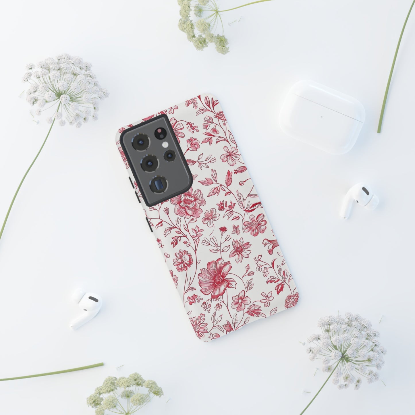 Pink Floral Wildflower Phone Case