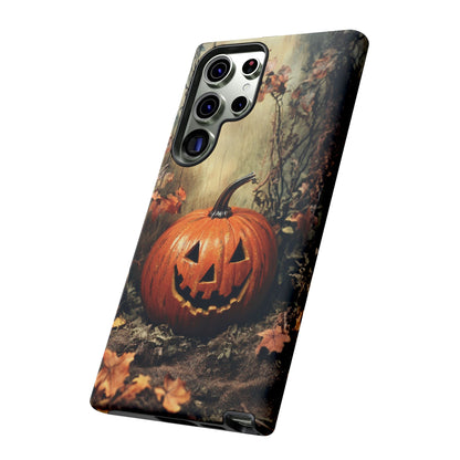 Vintage Style Halloween Jack-o'-Lantern Phone Cover